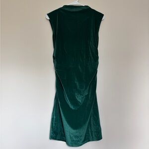 Velvet High Neck Dress